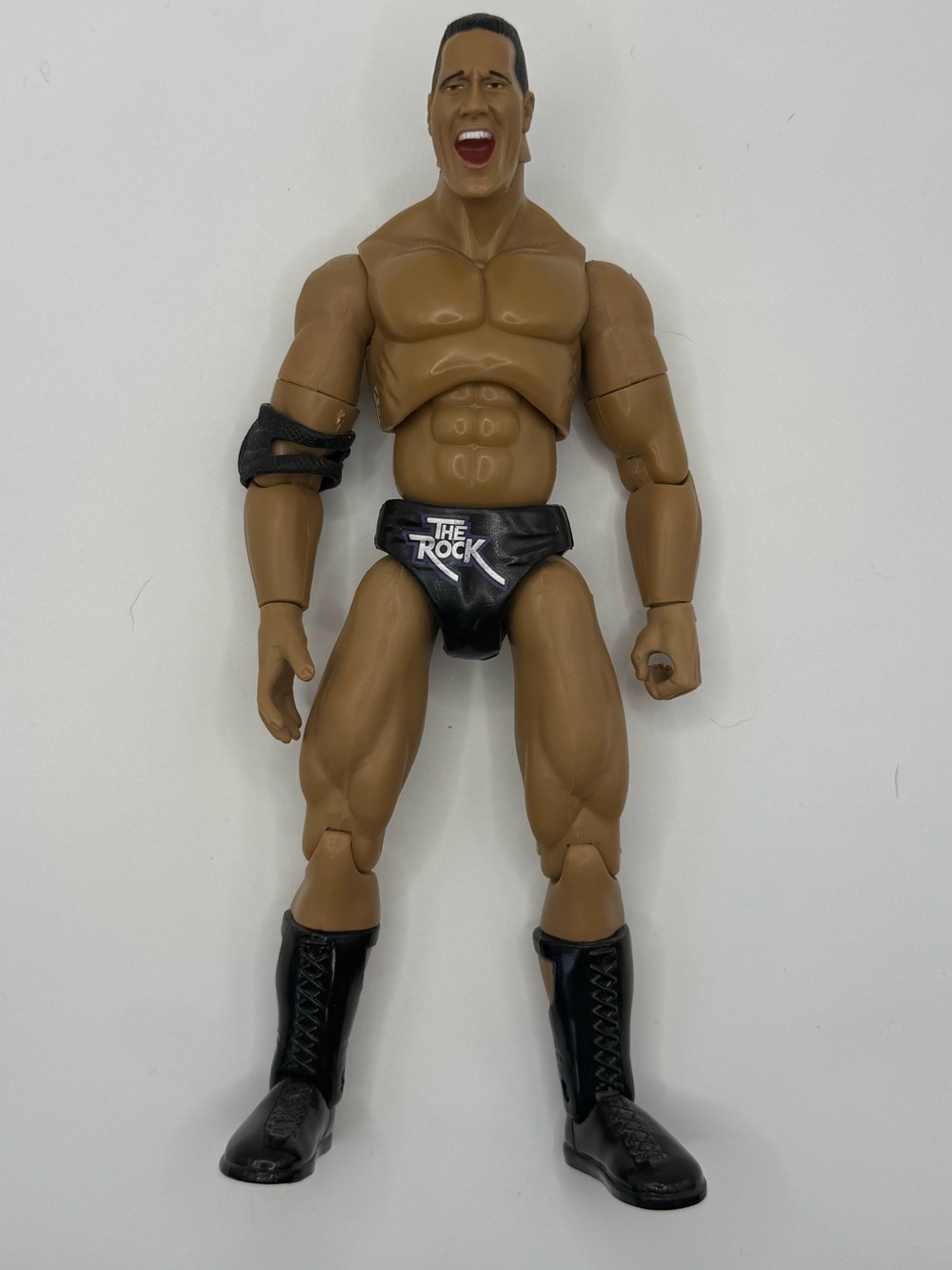 2001 WWF Jakks Pacific Finishing Moves Series 1 The Rock